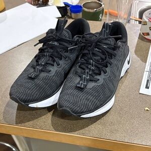 Nike Black and White Athletic Shoes